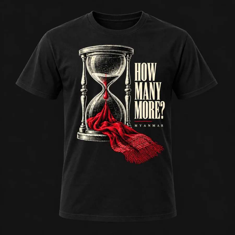 How Many More? — Unisex, Black, front view